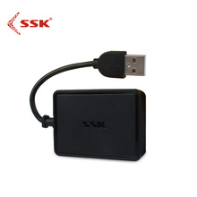SSK飚王SHU200集线器USB2.0分线器HUB电脑一拖四口扩展器转换器