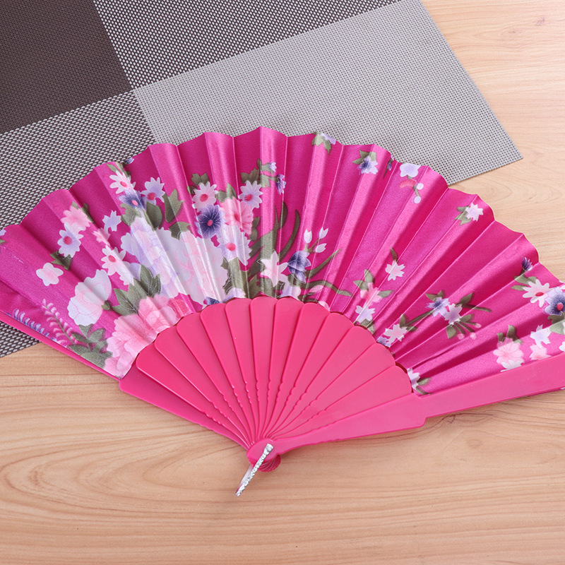 Folding Fan Chinese Style Chinese Ancient Style Folding Fan Summer Japanese Folding Fan Retro Student Small Fan Folding Fan