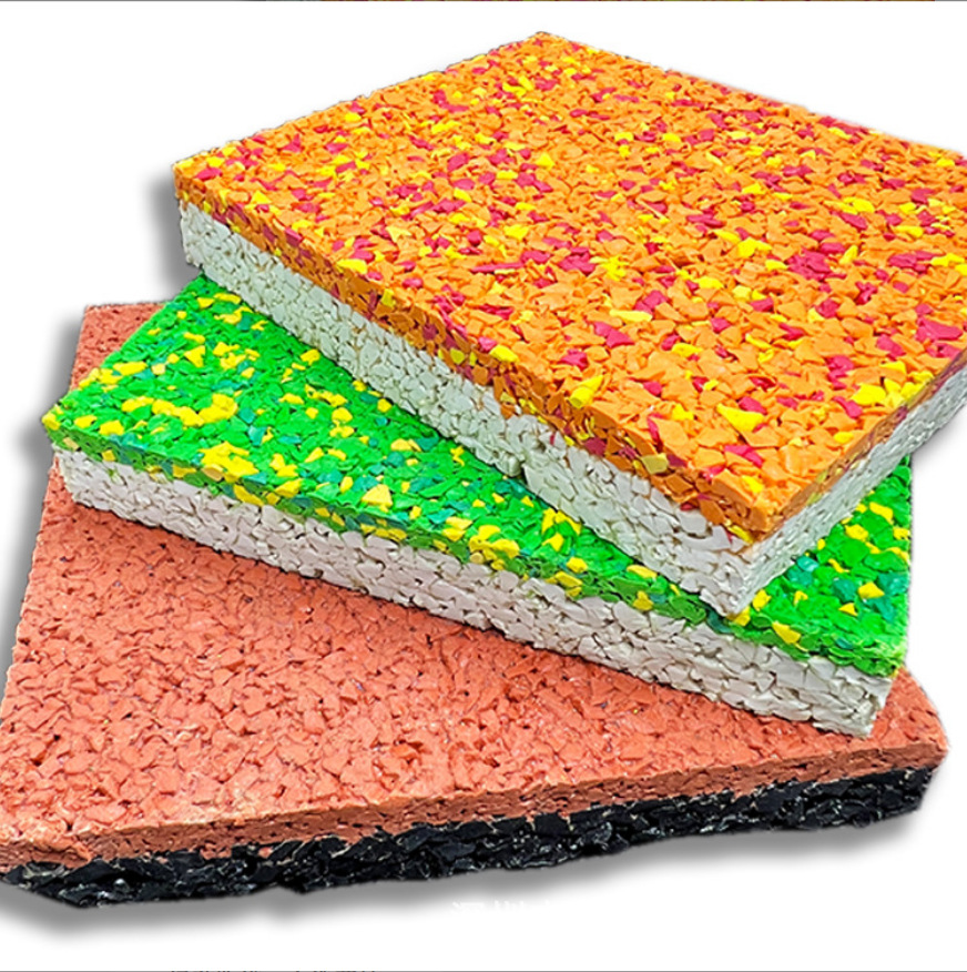 epdm 塑胶颗粒拍跑道 透气防滑学校户外跑道专用材料 新国标85元