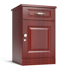 隐形保险柜家用小型带抽屉床头柜隐藏式智能指纹密码床头保险箱