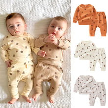 ins童装男童套装儿童衣服童装小童1-3岁宝宝婴儿洋气衣服