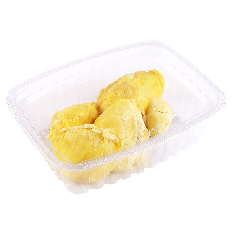 密封鲜果切盒一次性榴莲盒子波罗蜜包装盒沙拉盒水果盒食品级加厚