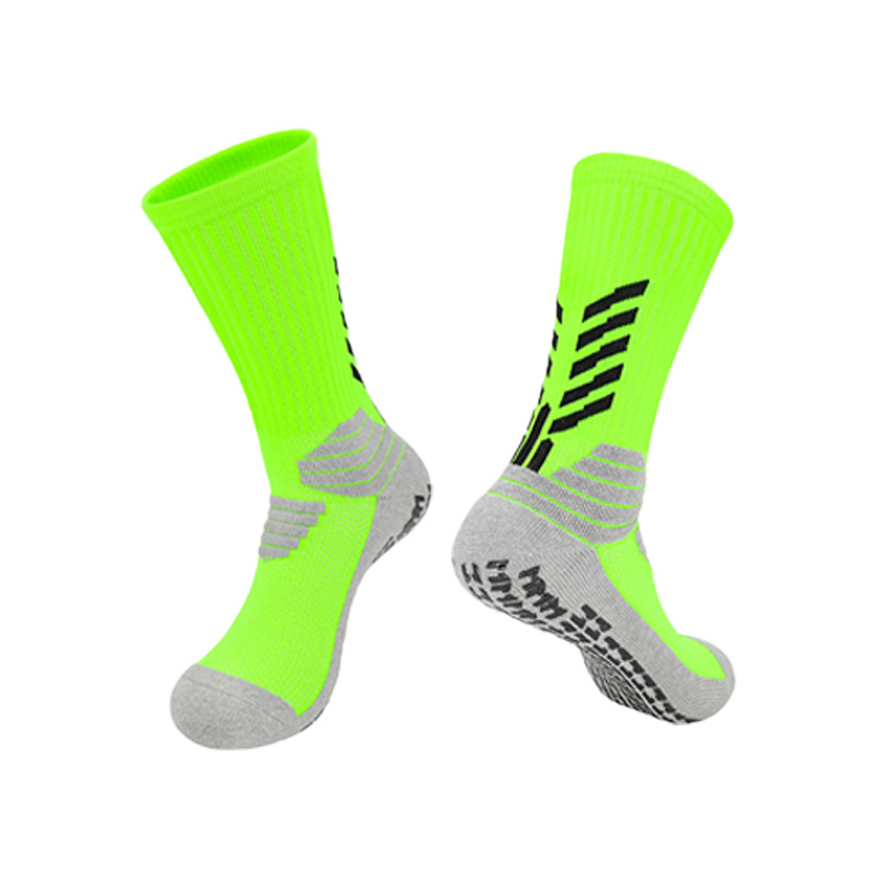 Adult Thickened Towel Football Socks Men's Non-Slip Wear-Resistant Mid-Calf Socks Sweat-Absorbent Breathable Sports Socks Wholesale Cross-Border