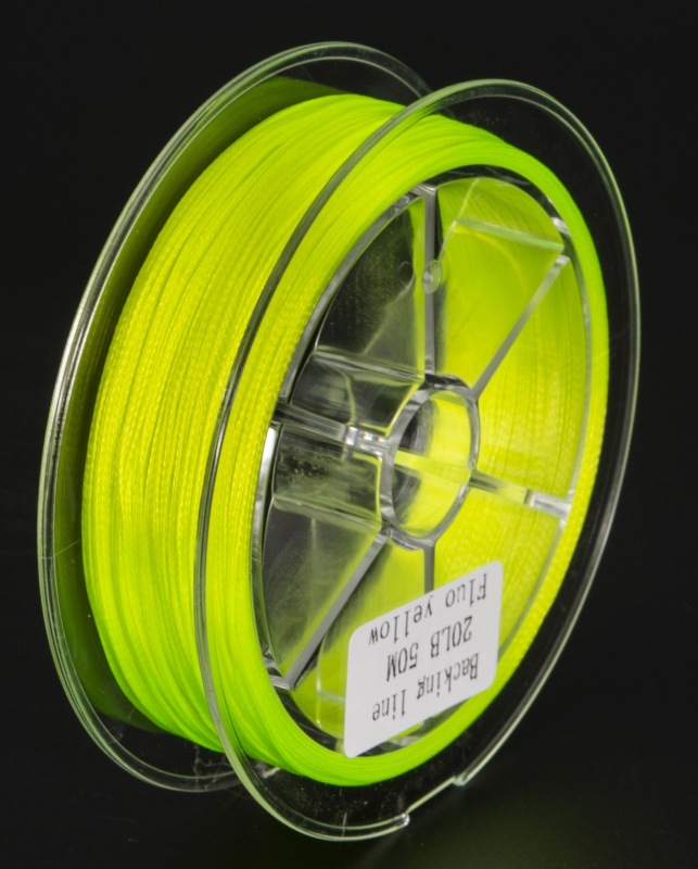 亚马逊跨境飞钓巨物搏击鱼线涤纶不加蜡预备线飞蝇线杯填充线批发