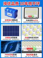 太阳能灯户外庭院灯新款一拖二防水超亮大功率照明灯家用室内挂灯