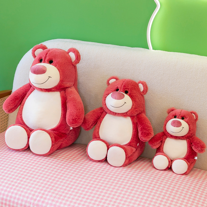跨境外贸软糖熊公仔泰迪熊儿童玩偶送女生大号抱枕生日礼物代发