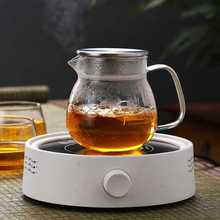 日式极简耐热玻璃泡茶壶凉水壶带过滤网茶具杯子套装家用冷水壶