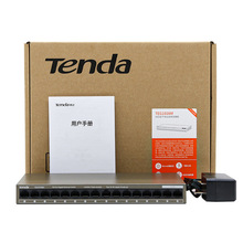 Tenda腾达全千兆TEG1016M网络16口汇聚工业监控交换机网线分线器