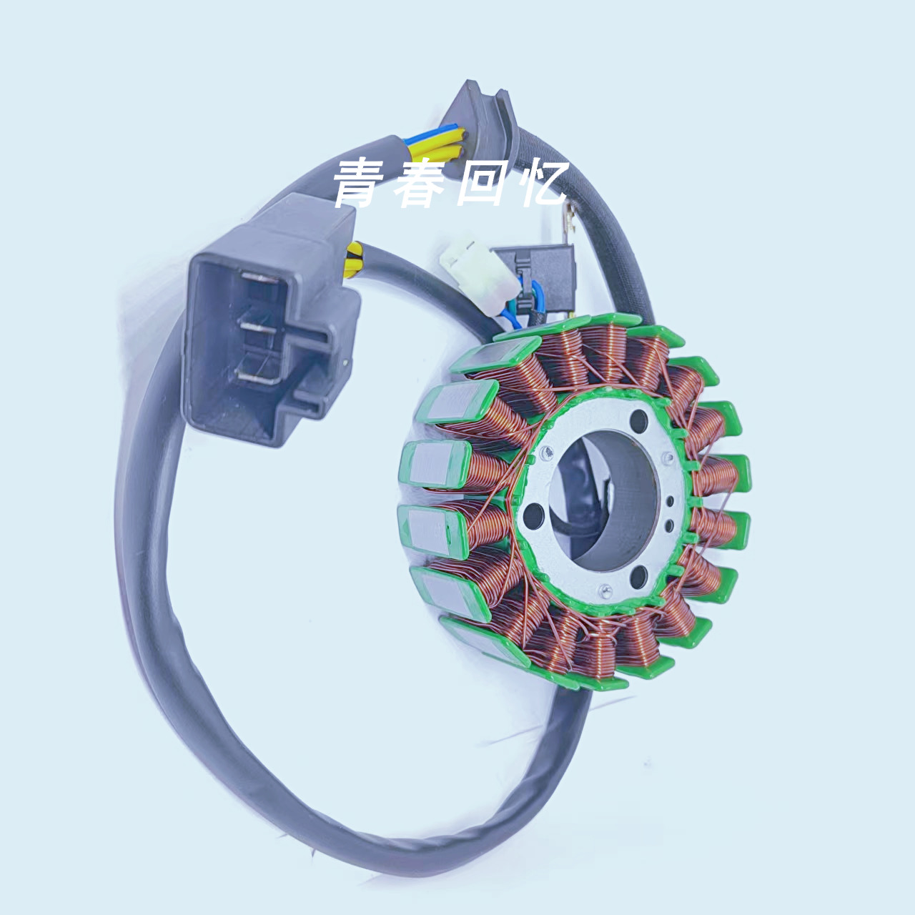 适用春风摩托车线圈cf250nk发电机触发cf250sr磁电机点火线圈定子