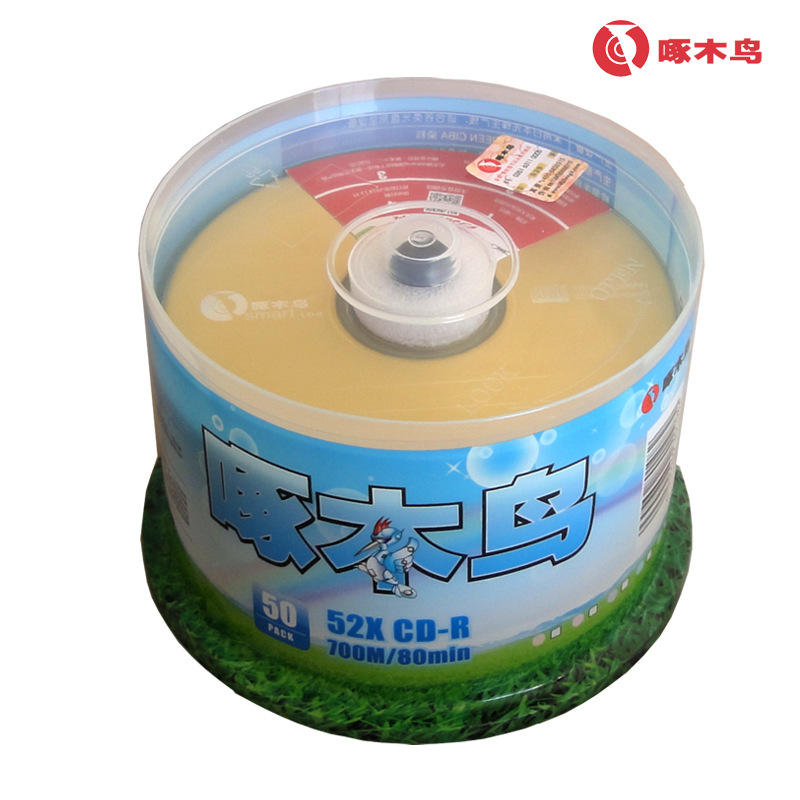 包邮啄木鸟光盘 五彩系列cd-r光盘 空白刻录盘 音乐盘-阿里巴巴