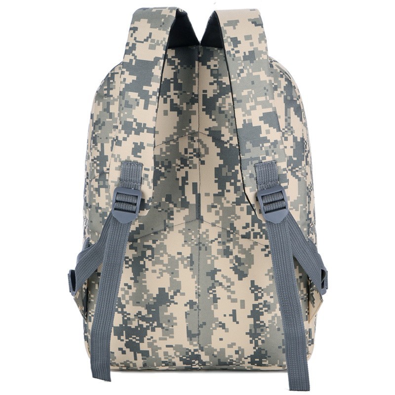 Jesus Survival Backpack Eating Chicken Same Style Level 3 Backpack Camouflage Student Schoolbag Large Capacity Men's and Women's Travel Backpack Fashion