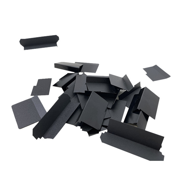 定制白色磨砂折弯pvc塑料垫片 新能源麦拉片 储能pc绝缘片加工