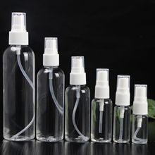 现货10ml20ml30ml50ml100ml透明pet喷雾瓶化妆水分装瓶 酒精喷瓶