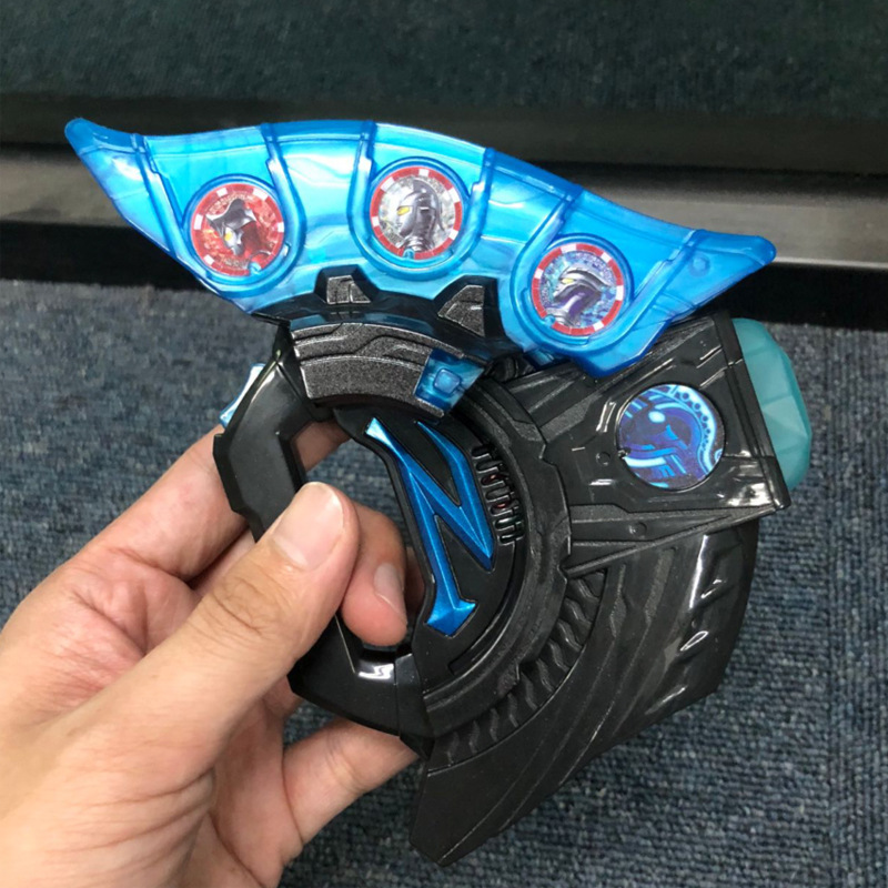 bandai万代泽塔奥特曼迷你变身器套装升华器日语发声模型儿童玩具