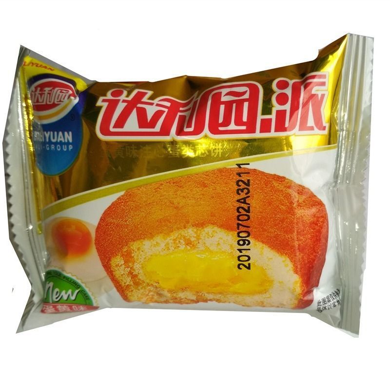 1月下旬-2月产达利园巧克力草莓蛋黄派20枚装早餐零食500g-600g