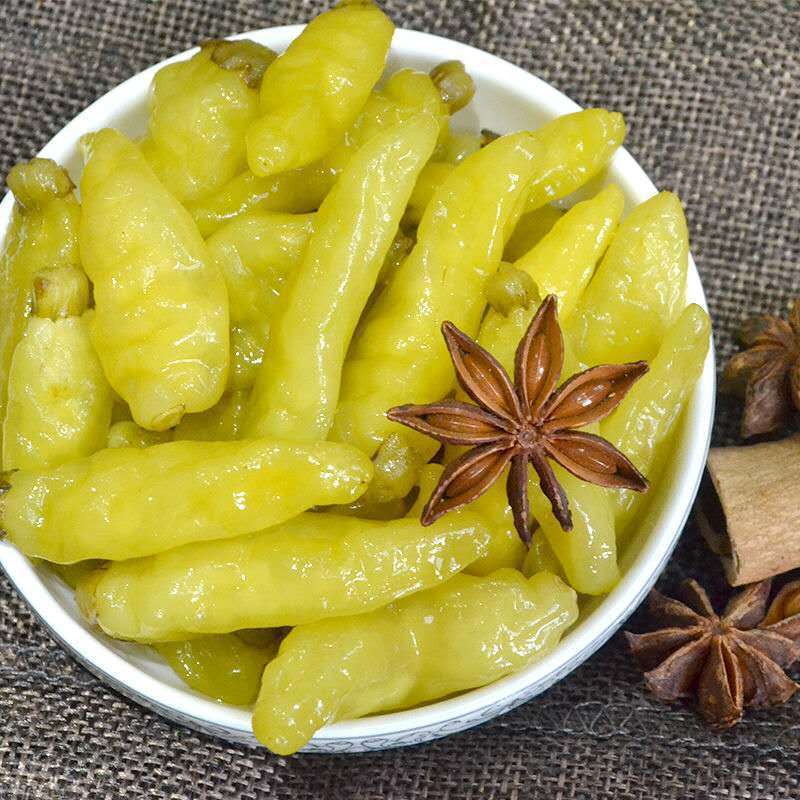 云南小米椒泡椒野山椒袋装商用小米辣剁椒泡菜泡凤爪母水调料批发