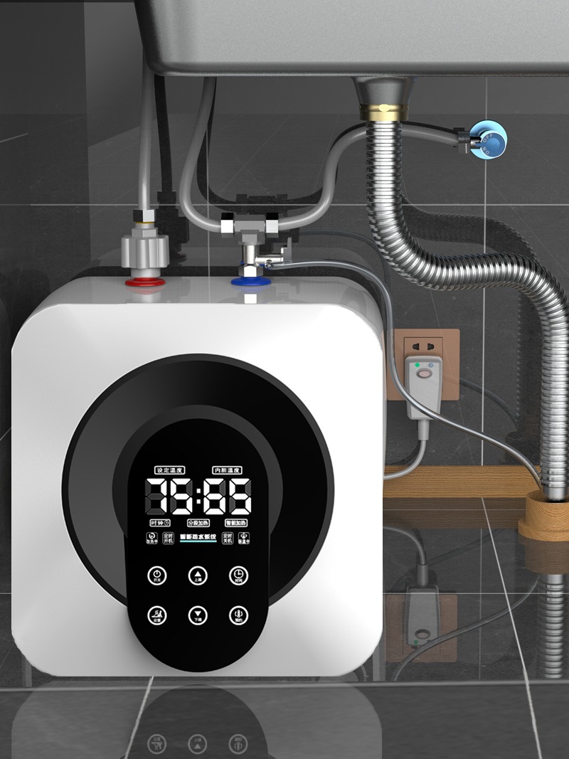 小厨宝储水式家用厨房电热水器小型上出水速热8l10夏佐史宻斯