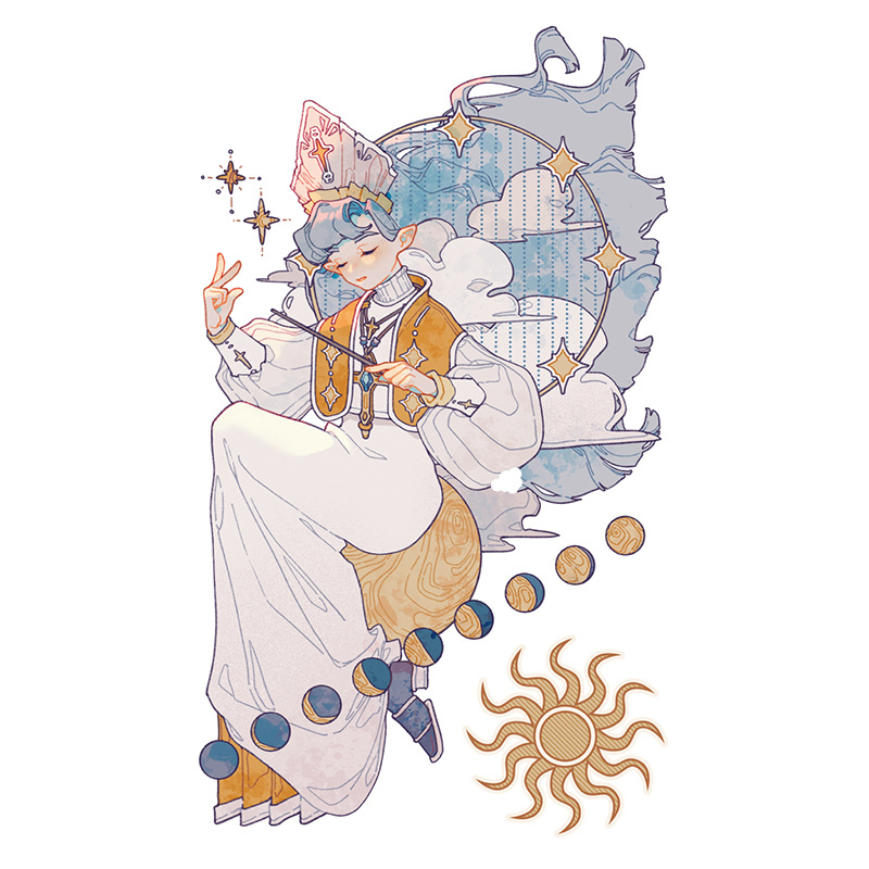 新七天x黄皮桑可爱少女祈祷天使手帐pet和纸胶带贴纸手帐分装文具