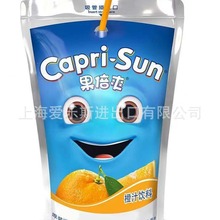 UAE Capri-Sun Orange Juice阿拉伯进口果倍爽橙汁饮料200ml/包