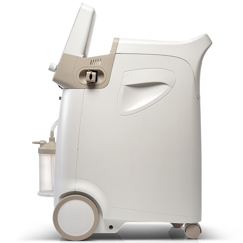 鱼跃制氧机9f-5aw 家用吸氧机5l升浓度90%雾化氧气机带血氧仪医用