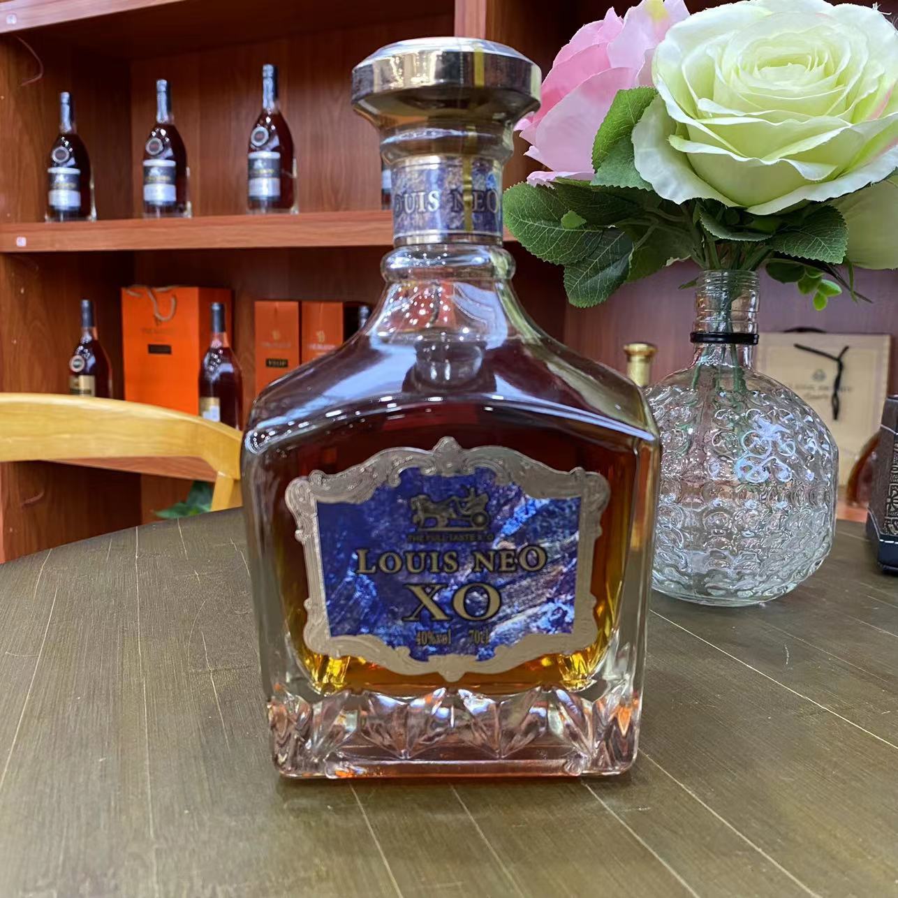 【40度】洋酒法国进口xo白兰地蒸馏酒批发一件代发