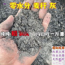 纯麦秆灰+稻草灰花卉果蔬天然肥料有机肥松土种草营养土草木灰跨