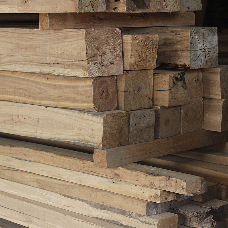 老榆木方子子风化方料实木房梁木料木头木方条木材原木方木