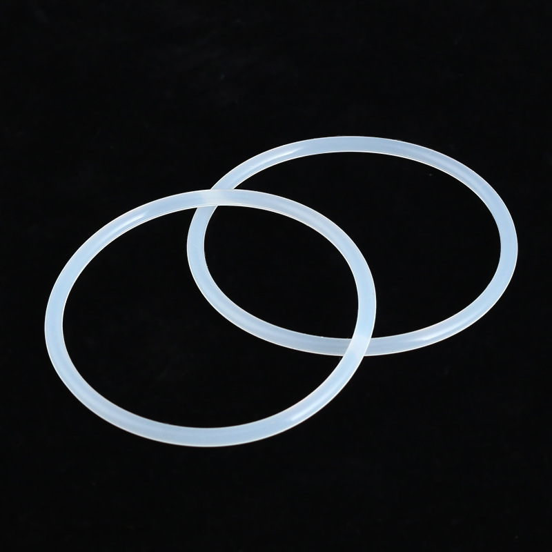 白色硅胶密封垫圈 耐高温高弹性 透明硅胶密封垫圈 外径109*101*4