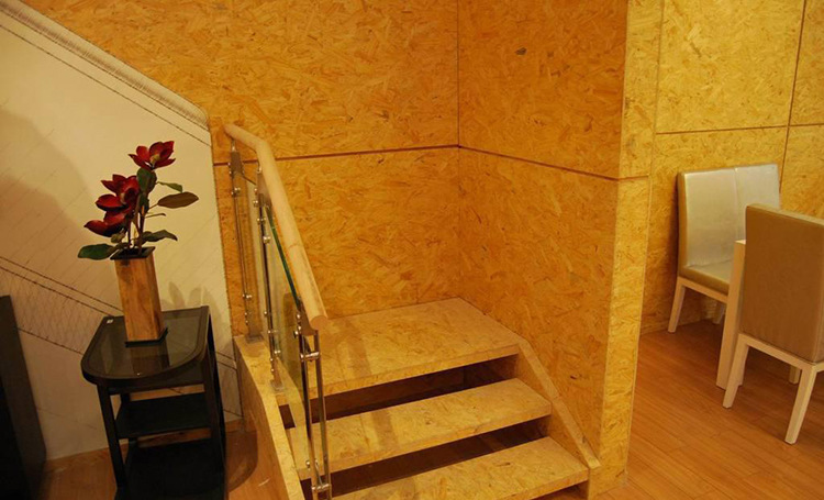 国产欧松板板材刨花板奥松板免漆osb板装修材料建材木板装饰墙