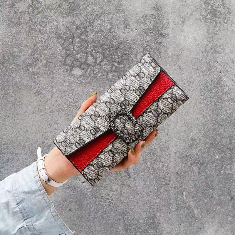 Women's Long Wallet Multi-Slot Card Holder High-Profile Figure Live Broadcast New Ladies' Purse Trendy Women's Bags Clutch Customization