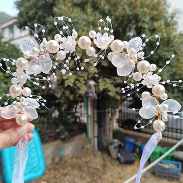 儿童花环头饰超仙公主森系韩国花童发箍女童头花女孩演出走秀发饰