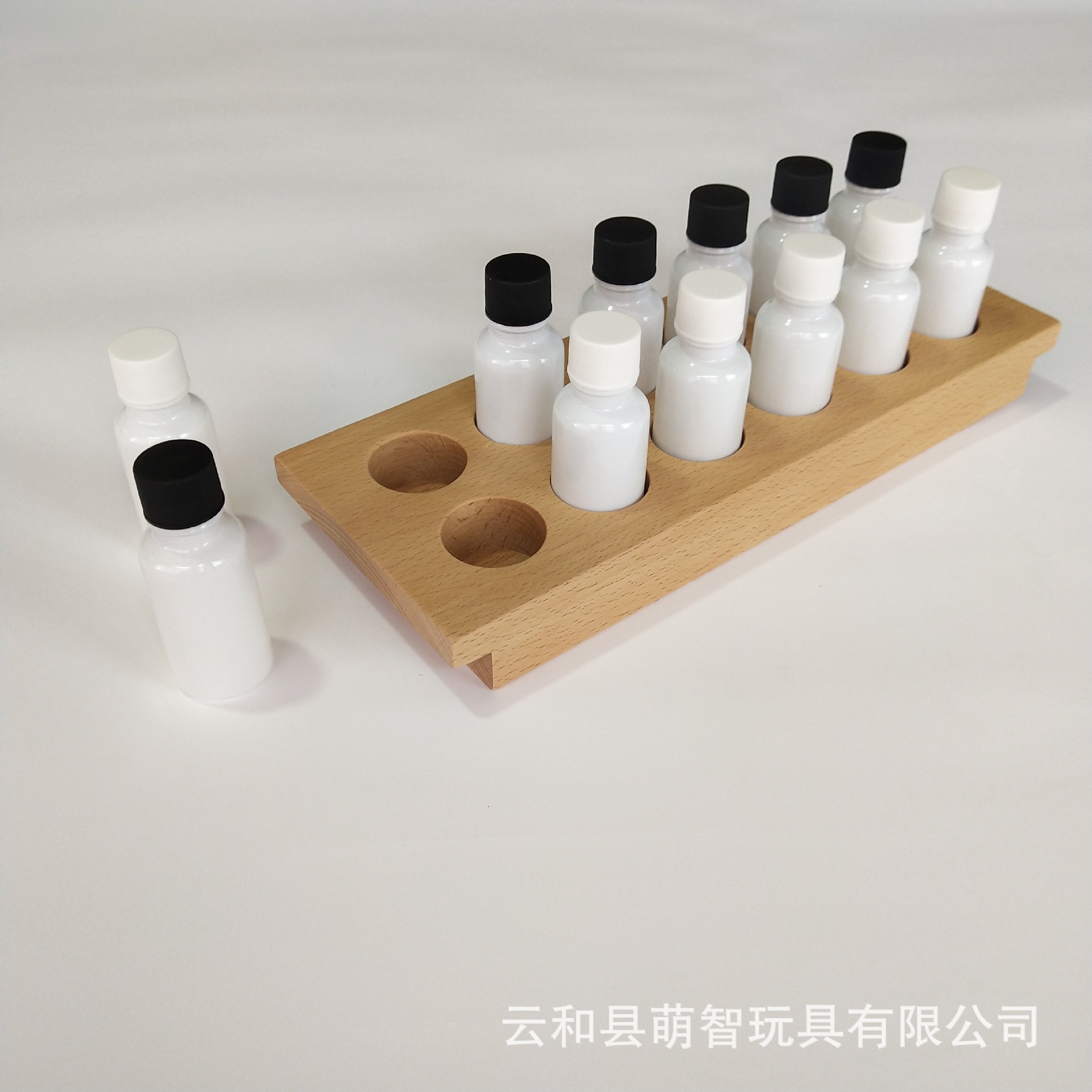 蒙氏教具蒙台梭利感官教具国际版/专业嗅觉瓶 早教幼儿嗅觉练习