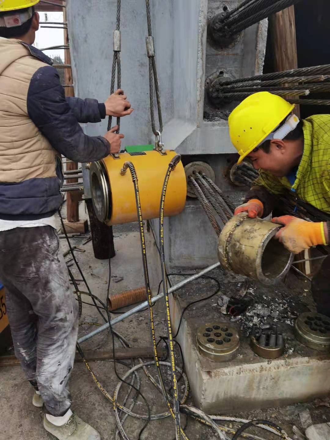 桥梁穿心式张拉油压千斤顶 前卡液压电动手动千斤顶 预应力千斤顶