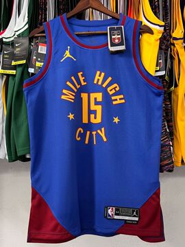 23赛季掘金队宣告版15号约基奇1号小波特27号穆雷50号戈登nba球衣