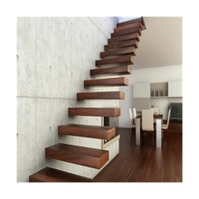 楼梯专业定制专业生产供应木踏步楼梯 不锈钢楼梯