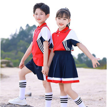 幼儿园园服班服中小学生儿童亲子装校运会短袖4件套运动服套装