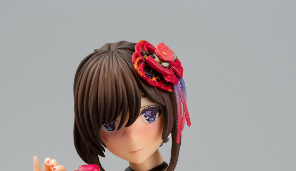 美少女 native 小恶魔 魔太郎 长袖和服 绅士版 坐姿 盒装手办