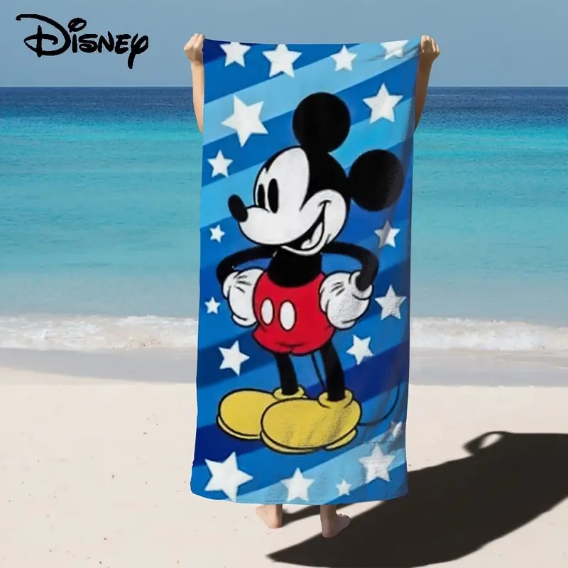 一件卡通图案沙滩毯,速干吸水浴巾-阿里巴巴