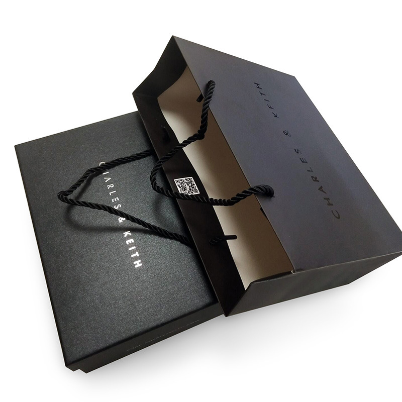 小ck女包专柜礼品盒包装袋 实体店袋子生日礼盒纸袋 购物手提袋