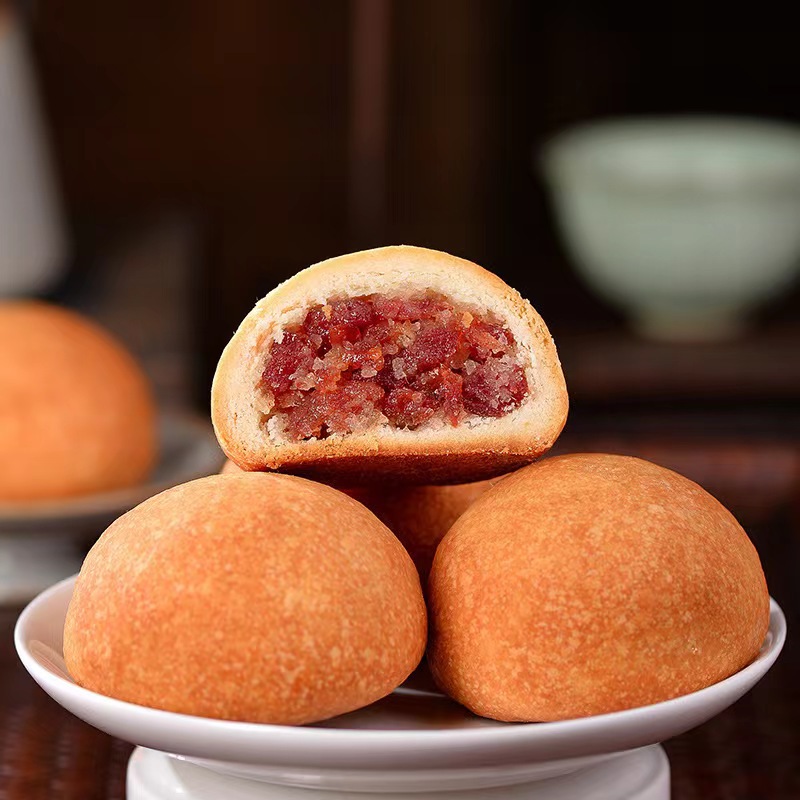 云南云腿月饼宣威火腿月饼中秋礼盒月饼滇式火腿蛋黄月饼云腿小饼