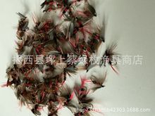 飞蝇钩毛钩路亚饵工厂直销手工绑制翘嘴鲈鱼巨马鳜鱼鳟鱼等肉食鱼