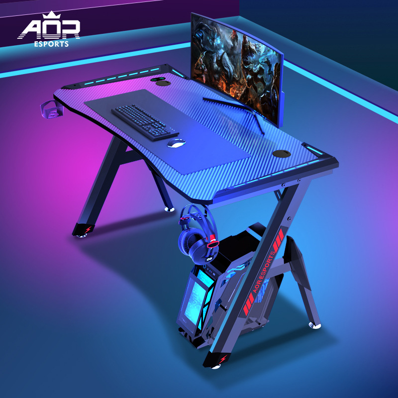 电竞桌台式电脑桌家用办公桌子学生书桌写字台游戏竞技桌厂家直销