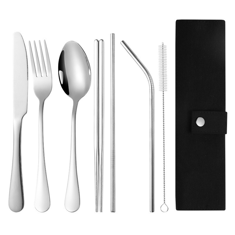 Spot Stainless Steel Cheese Knife Butter Spreading Knife Cross-Border Butter Knife Coffee Spoon Cube Sugar Tong Dessert Fork Set