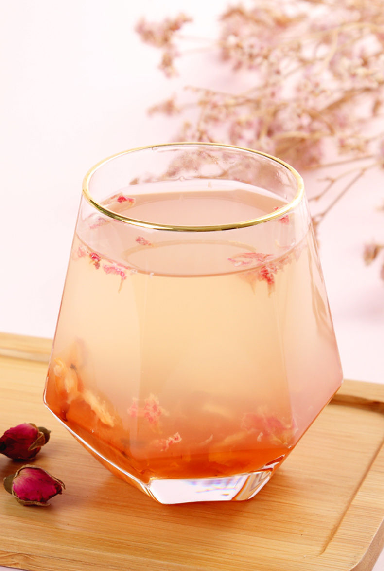 荔枝玫瑰酱柠檬百香果蜂蜜柚子茶水果茶冲饮泡水喝的百香果蜂蜜茶