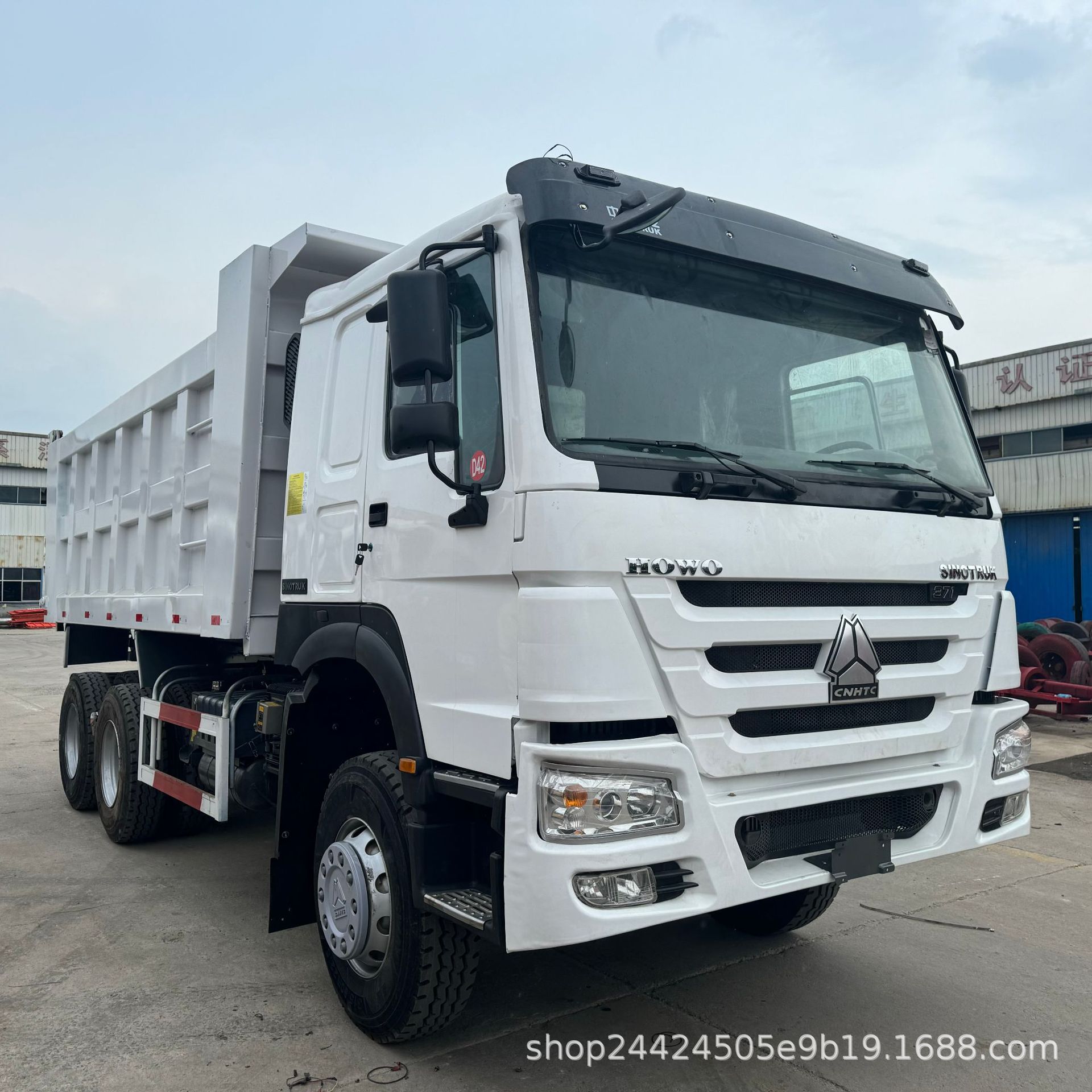 转让二手豪沃渣土运输车 豪沃自卸车 二手howo货物运输后翻式