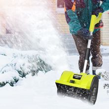 电动手推式抛雪机小型学校道路家用清雪环卫扫雪机道路大棚除雪机