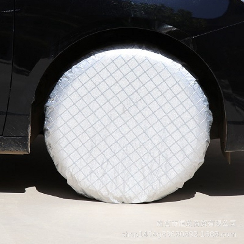 车轮罩 汽车轮胎罩户外防尘罩汽车车轮罩轮胎罩防晒户外防水罩