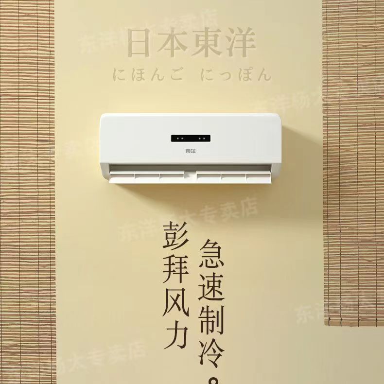 家用大两用出租房1匹静音匹toyo节能冷暖空调挂机单冷东洋日本有