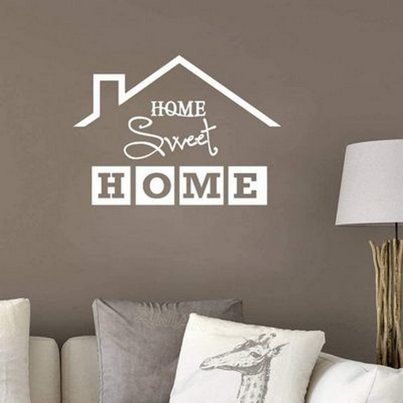 homesweethome小房子屋子图案精雕墙贴艺术家居墙贴画