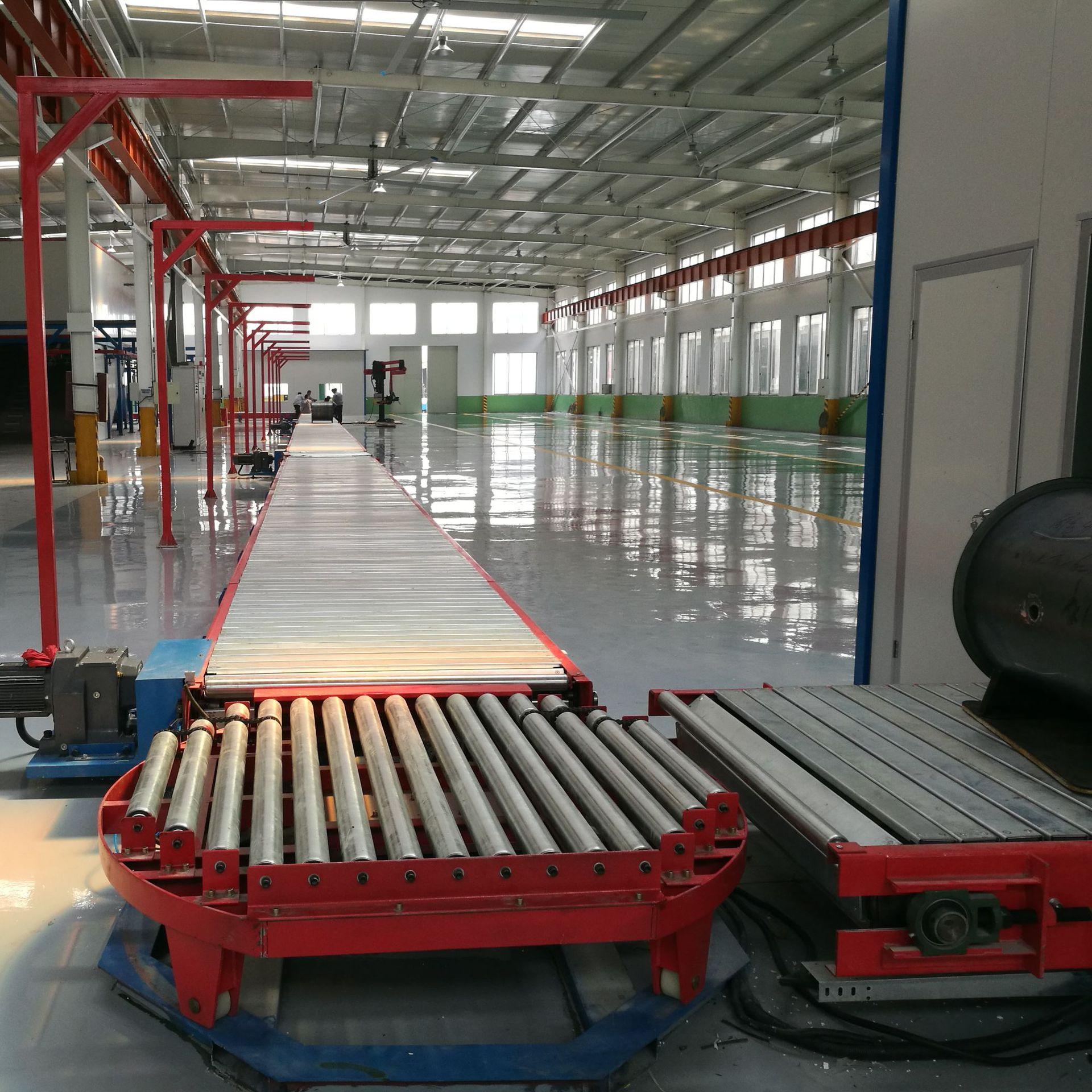 链板输送线 空调组装线 连板输送机 板链线 风机组装线济南爱格瑞